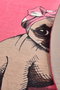 Mijölnir Alfombrilla de baño Pink Pug Djt (100 cm)